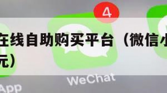 微信小号在线自助购买平台（微信小号自助购买平台一元）