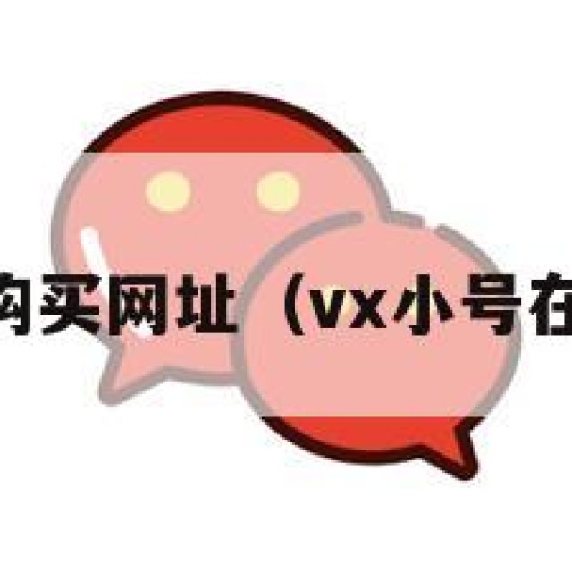 vx小号购买网址（vx小号在线购买）