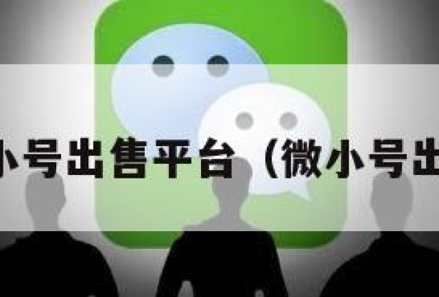 vx小号出售平台（微小号出售）